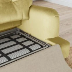 Martha Vintage Velvet 2 Seater Sofa Bed -Furniture Store 30917931 alt03