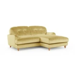 Martha Vintage Velvet Corner Chaise -Furniture Store 30917933 alt06