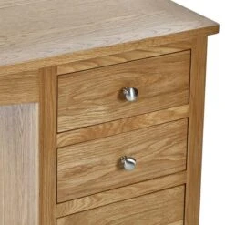 Jenkins Single Dressing Table And Stool, Oak -Furniture Store 30921072 alt06