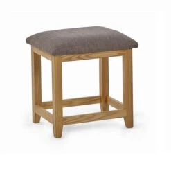Jenkins Single Dressing Table And Stool, Oak -Furniture Store 30921072 alt07