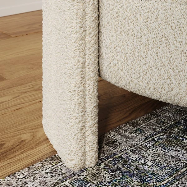 Hailey Chunky Tonal Boucle Accent Chair 4 Hailey Chunky Tonal Boucle Accent Chair - Image 4