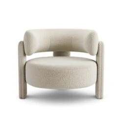 Hailey Chunky Tonal Boucle Accent Chair 13 Hailey Chunky Tonal Boucle Accent Chair -Furniture Store 30921142 alt05