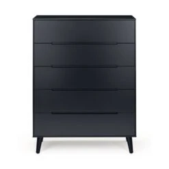 Cecil 5 Drawer Chest, Anthracite -Furniture Store 30921187 alt02