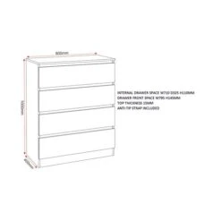 Walker Double Wardrobe Bedroom Furniture Set -Furniture Store 30921332 alt08