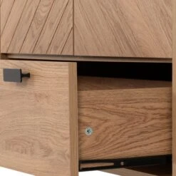 Barker Double Wardrobe, Oak Effect -Furniture Store 30921456 alt06