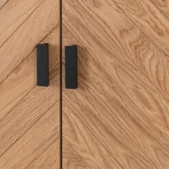 Barker Double Wardrobe, Oak Effect -Furniture Store 30921456 alt07