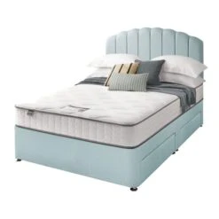 Silentnight Divan Bed With Fabric Merlin Headboard -Furniture Store 30922492 alt02