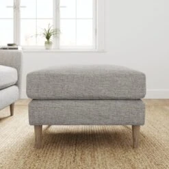 Sven Tonal Weave Footstool -Furniture Store 30922623 alt01