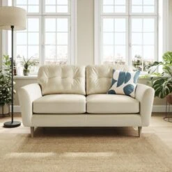 Sven Opulent Velvet 2 Seater Sofa -Furniture Store 30922662