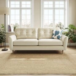 Sven Opulent Velvet 4 Seater Sofa -Furniture Store 30922664