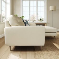 Sven Opulent Velvet Reversible Corner Chaise Sofa -Furniture Store 30922665 alt01