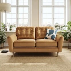 Sven Opulent Velvet 2 Seater Sofa -Furniture Store 30922678