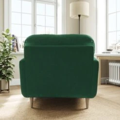 Sven Opulent Velvet Snuggle Chair -Furniture Store 30922685 alt02