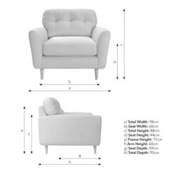 Sven Opulent Velvet Snuggle Chair -Furniture Store 30922685 alt09