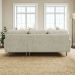 Sven Chunky Chenille Large Corner Chaise Sofa -Furniture Store 30922707 alt02