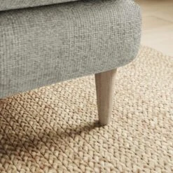 Sven Chunky Chenille Footstool -Furniture Store 30922708 alt03