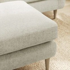 Sven Chunky Chenille Footstool -Furniture Store 30922708 alt04