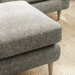 Sven Chunky Chenille Footstool -Furniture Store 30922716 alt04