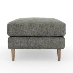 Sven Chunky Chenille Footstool -Furniture Store 30922716 alt06