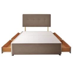 Silentnight Divan Bed With Francisco Velvet Headboard -Furniture Store 30923004 alt04
