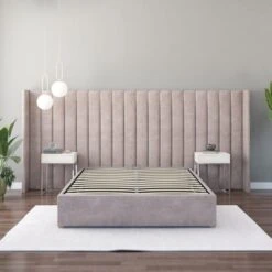 Grandeur Plush Velvet Headboard 38 Grandeur Plush Velvet Headboard -Furniture Store 30924549 alt02