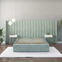 Grandeur Plush Velvet Headboard 30 Grandeur Plush Velvet Headboard -Furniture Store 30924551 alt02