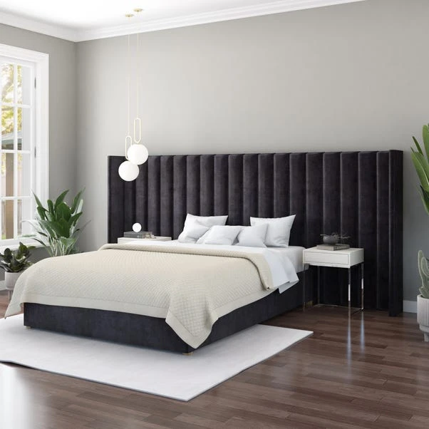 Grandeur Plush Velvet Headboard 1 Grandeur Plush Velvet Headboard