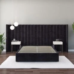 Grandeur Plush Velvet Headboard 22 Grandeur Plush Velvet Headboard -Furniture Store 30924553 alt02