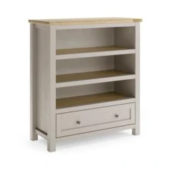 Olney Low Bookcase, Stone -Furniture Store 30924851 alt05