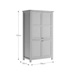 Olney Hideaway Desk, Stone -Furniture Store 30924868 alt09