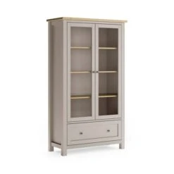 Olney Display Cabinet, Stone -Furniture Store 30924870 alt05