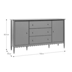 Remi Scalloped Large Sideboard 13 Remi Scalloped Large Sideboard -Furniture Store 30925265 alt09