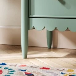 Remi Scalloped Low Bookcase -Furniture Store 30925281 alt05