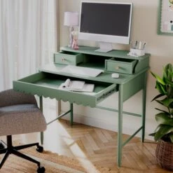 Remi Scalloped Small Step Up Desk -Furniture Store 30925282 alt03