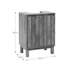 Humphrey Compact Under Sink Unit, Mango Wood Effect -Furniture Store 30925545 alt09