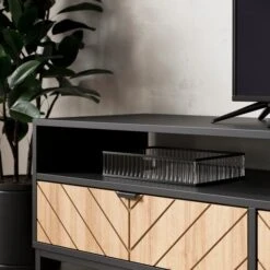 Nixon Extra Wide TV Unit For TVs Up To 80" -Furniture Store 30925568 alt02