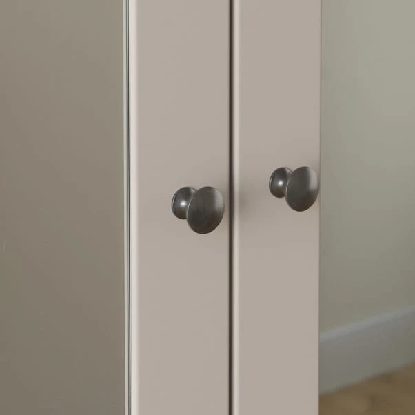 Lynton Mirrored 4 Door Wardrobe 3 Lynton Mirrored 4 Door Wardrobe - Image 3