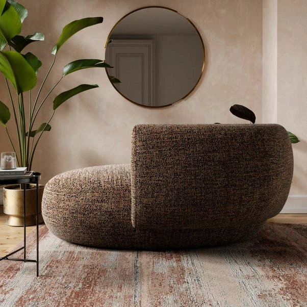 Lozenge Luxe Boucle Bronze Chaise Lounge 2 Lozenge Luxe Boucle Bronze Chaise Lounge - Image 2