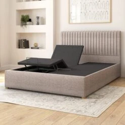 Grant Saxon Twill Adjustable Bed -Furniture Store 30926508 alt02