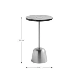 Alanza Metal Large Side Table -Furniture Store 30926613 alt09