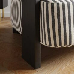 Fallon Woven Stripe Bolster Accent Chair -Furniture Store 30926637 alt04