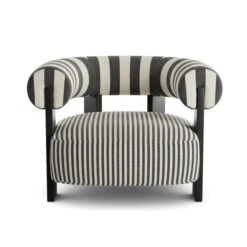 Fallon Woven Stripe Bolster Accent Chair -Furniture Store 30926637 alt07