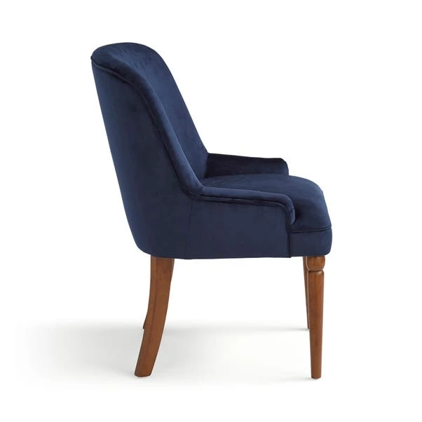 Beatrice Dining Chair, Luxe Navy Velvet 6 Beatrice Dining Chair, Luxe Navy Velvet - Image 6