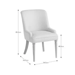 Beatrice Dining Chair, Fabric -Furniture Store 30927139 alt09