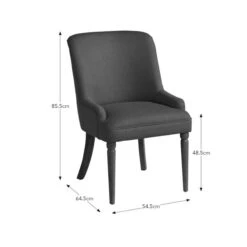Beatrice Dining Chair, Fabric -Furniture Store 30927140 alt09