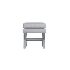 Rhode Linen Blend Footstool -Furniture Store 30927322 alt03