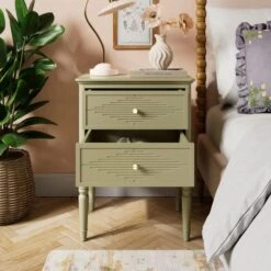 Ottilie 2 Drawer Bedside Table -Furniture Store 30927515 alt01