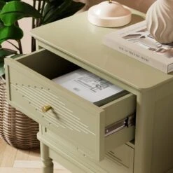 Ottilie 2 Drawer Bedside Table -Furniture Store 30927515 alt02