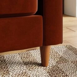 Zoe Casual Sit Velvet Armchair -Furniture Store 30927543 alt04