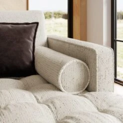 Zoe Boucle Fleck Corner Chaise Sofa -Furniture Store 30927549 alt02